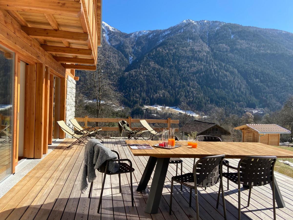 B & B Chalet Plan Strembo Экстерьер фото